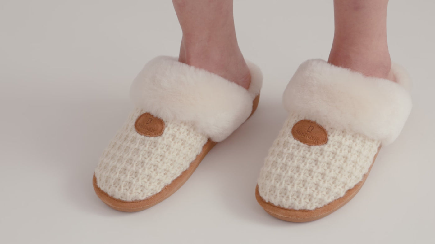 Pantoufle Cass (Beige)