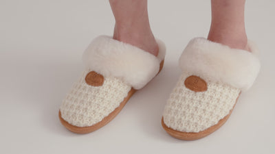 Pantoufle Cass (Beige)
