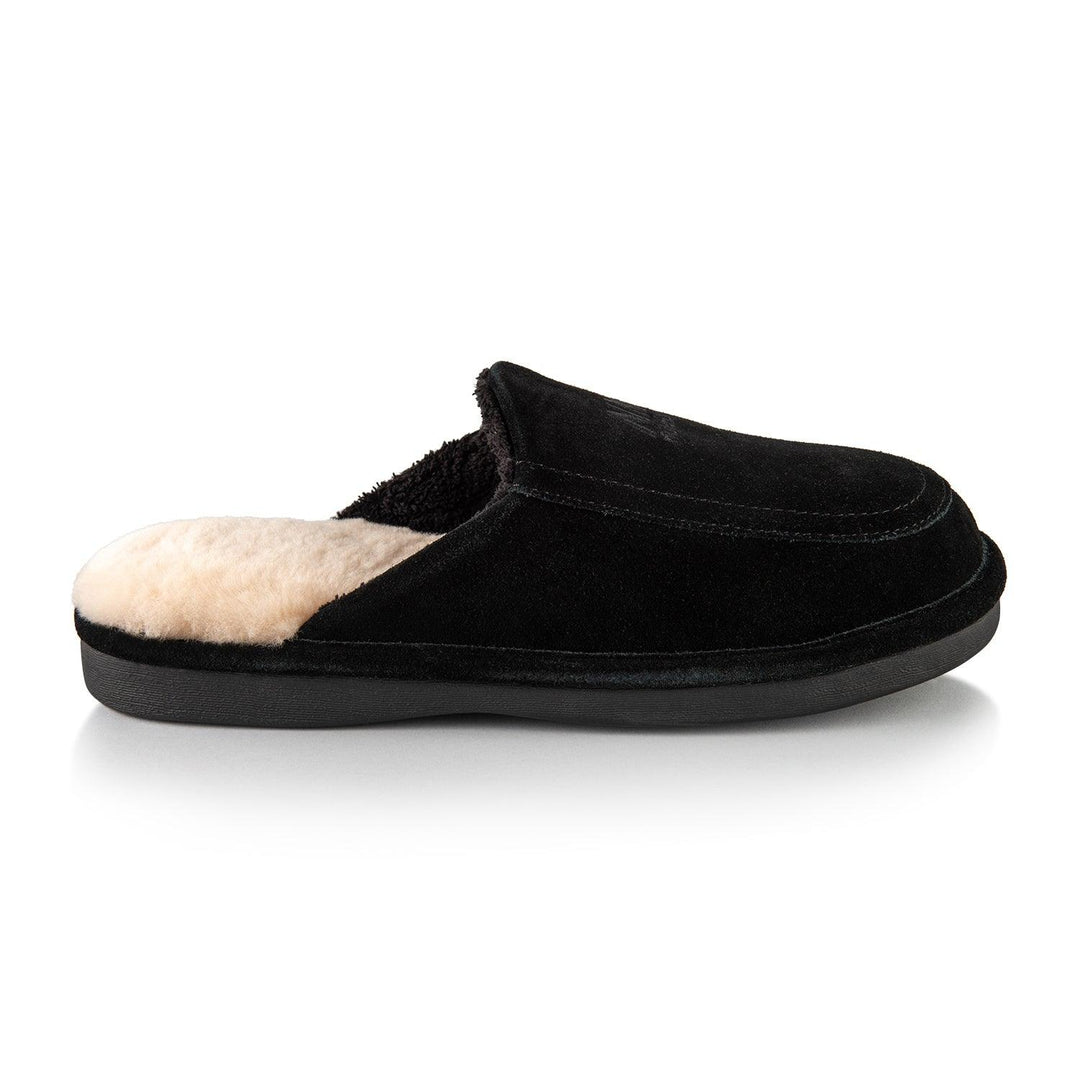 Todd men's slipper (Black) - Nuknuuk