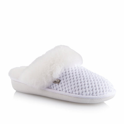 Alexa Women's Slipper (White) - Nuknuuk