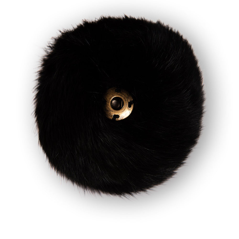 Fur Pom pom (Black) - Nuknuuk