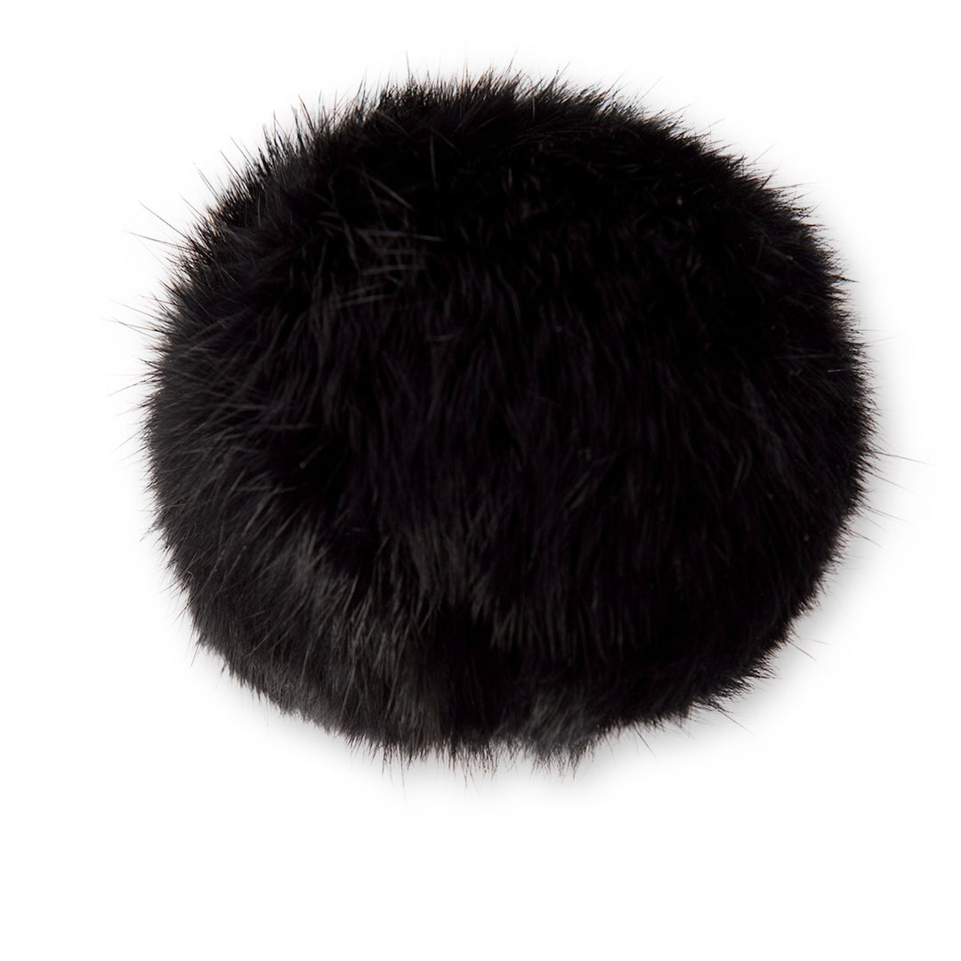 Fur Pom pom (Black) - Nuknuuk