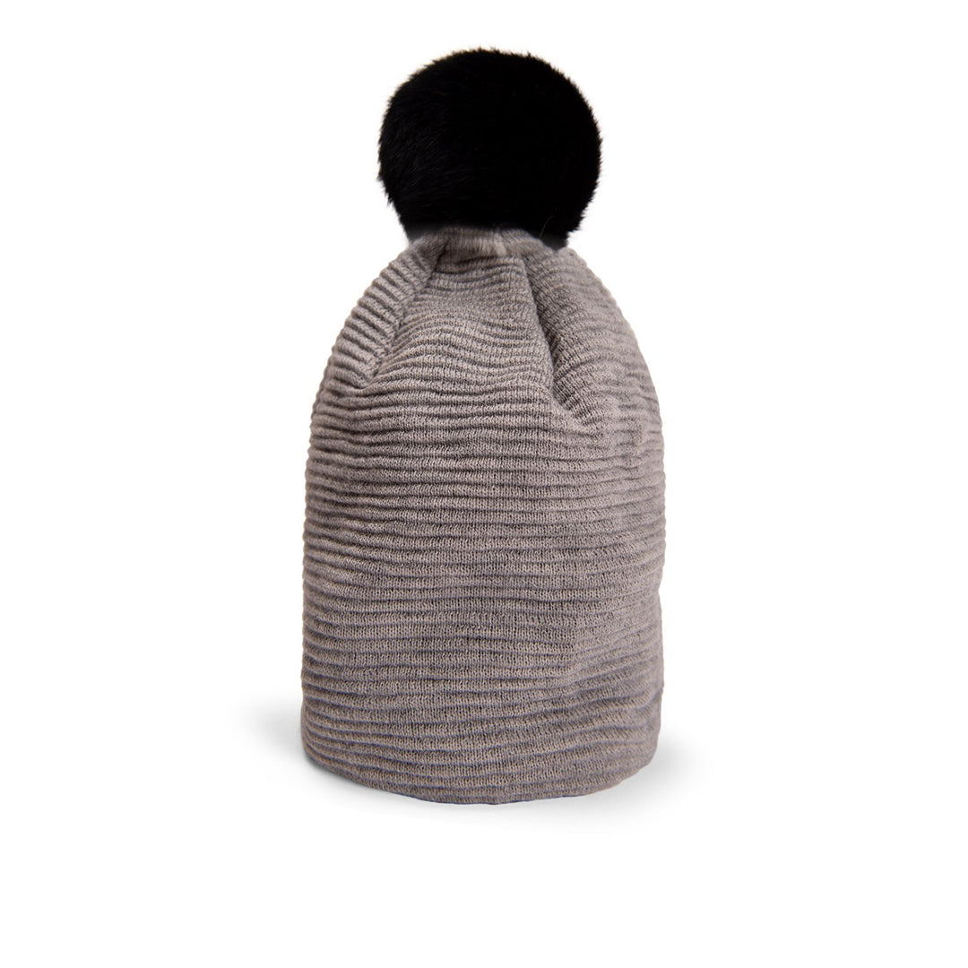 Loren Beanie (Grey/Black) - Nuknuuk