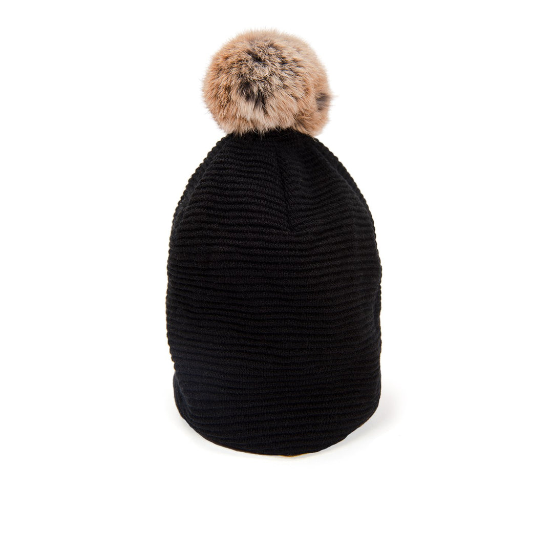 Loren Beanie (Black/Natural) - Nuknuuk
