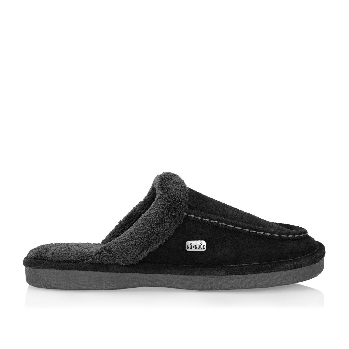 Ed men'sslipper (Black) - Nuknuuk