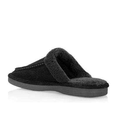 Ed men’s slipper (Black) - Nuknuuk